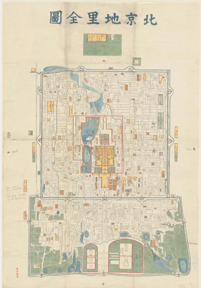 1805年北京地里全图 周培春作预览图1