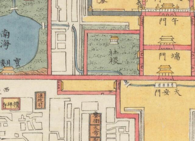 1805年北京地里全图 周培春作预览图2