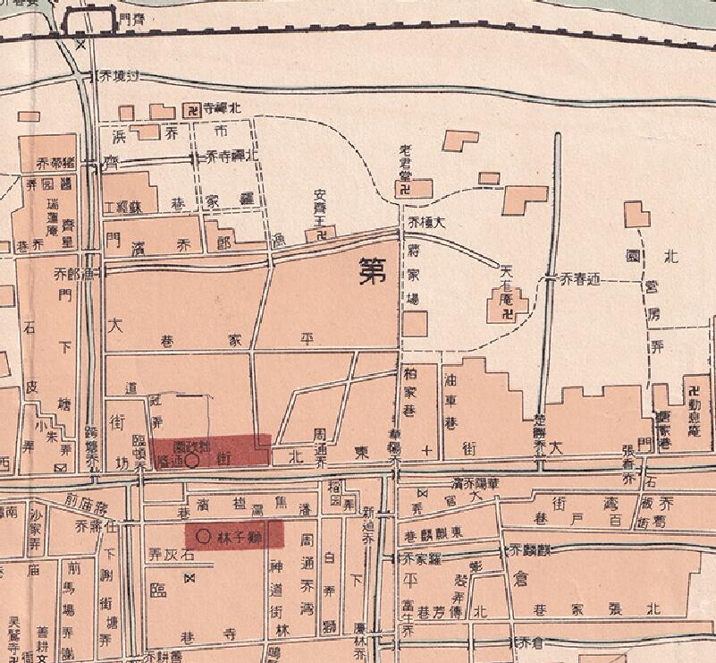 1938年《最新苏州地图》预览图1