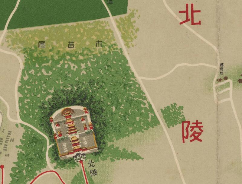 1938年跃进大奉天全图预览图1