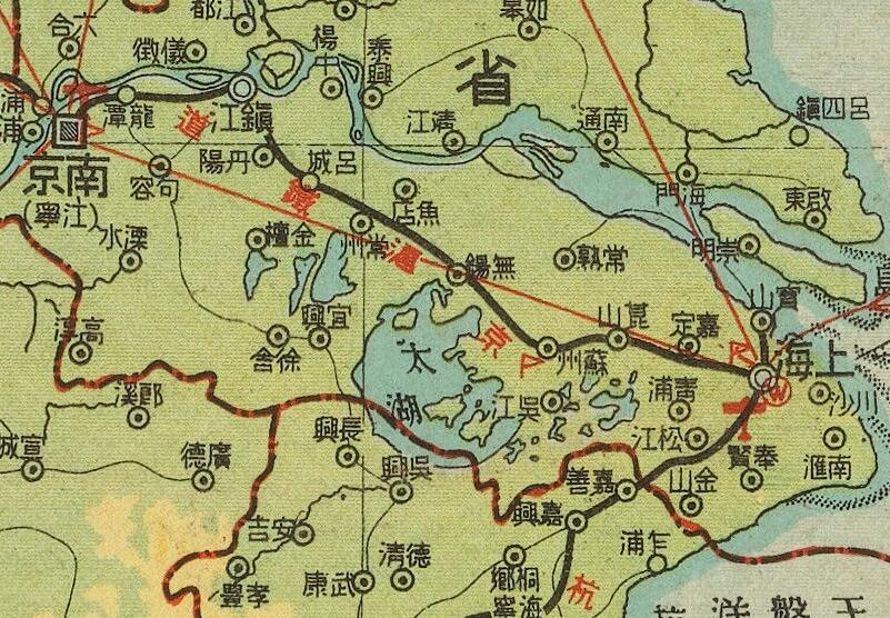 1937年《满洲北支最新大地图》预览图2