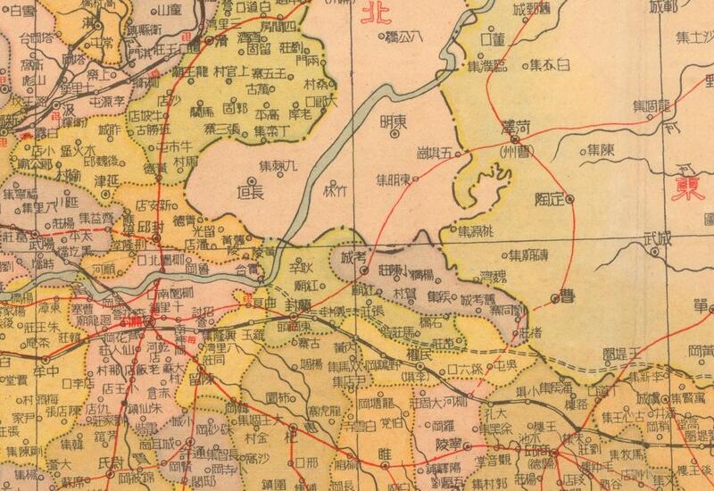 1946年河南分县详图预览图1