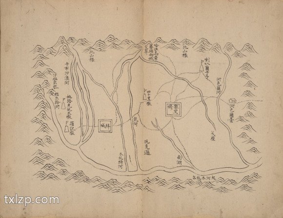 1759年新疆全图预览图8