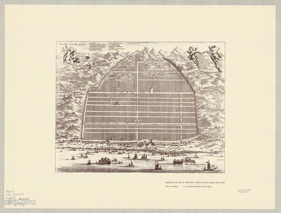 1665年《广州城图》预览图