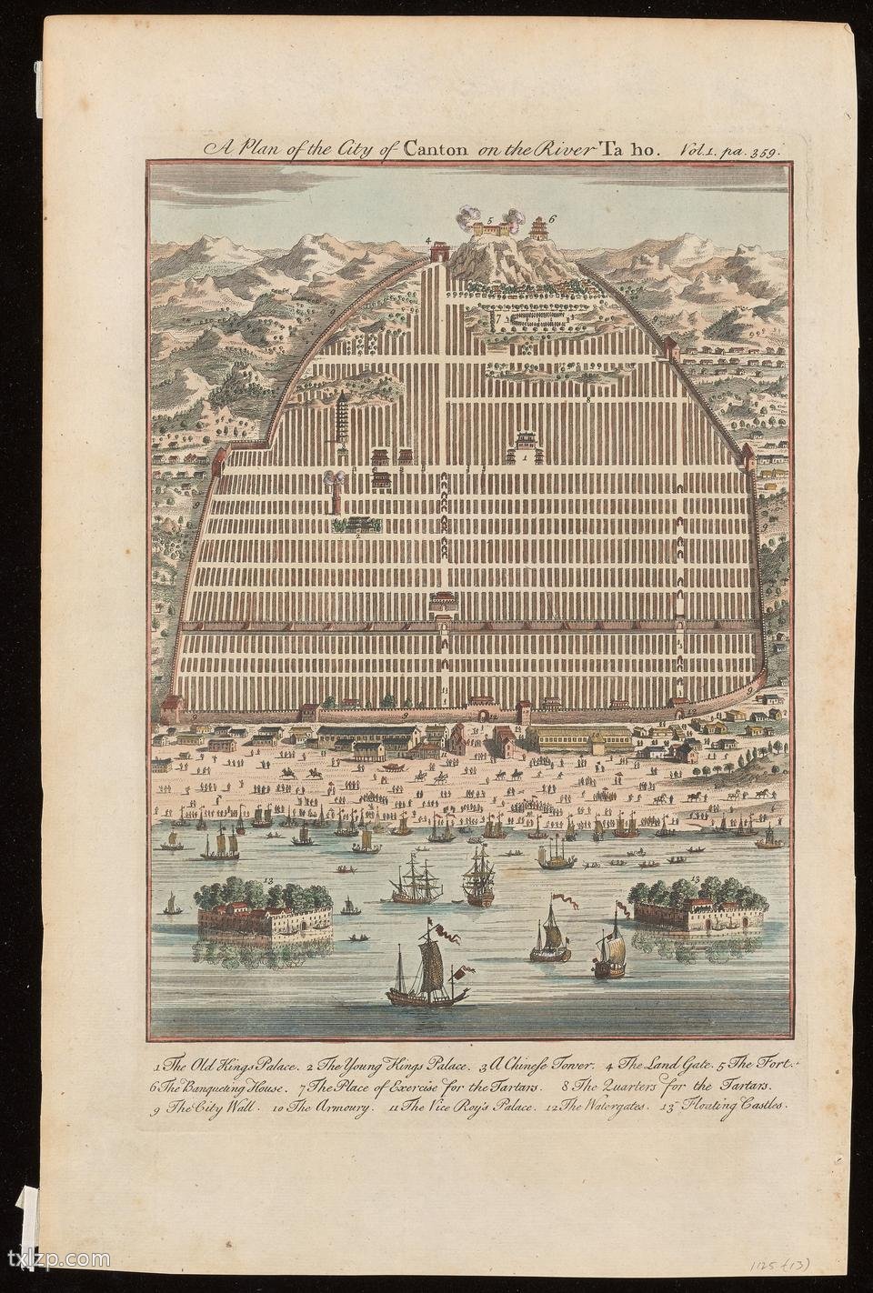 1665年《广州城图》预览图1