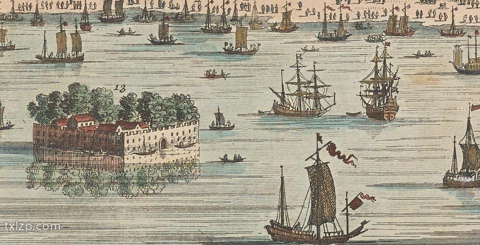 1665年《广州城图》预览图2