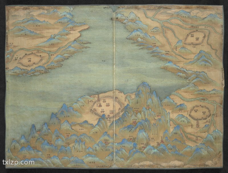 1682年《江西十三府道里图》预览图3