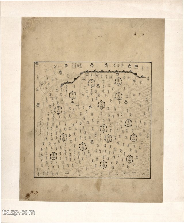 1601年大明《分野舆图》预览图4