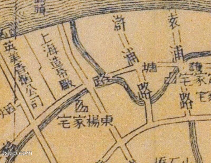 1947年《上海明细地图》预览图2