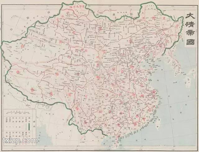 1905年版《大清帝国全图》预览图1
