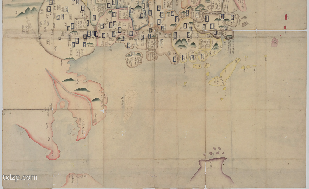 《大明全图》大明一统天下图预览图3