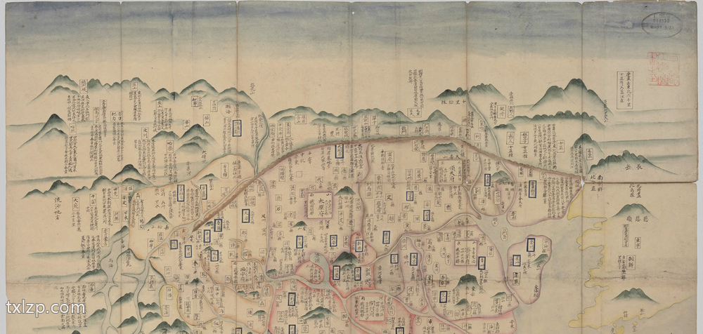 《大明全图》大明一统天下图预览图1