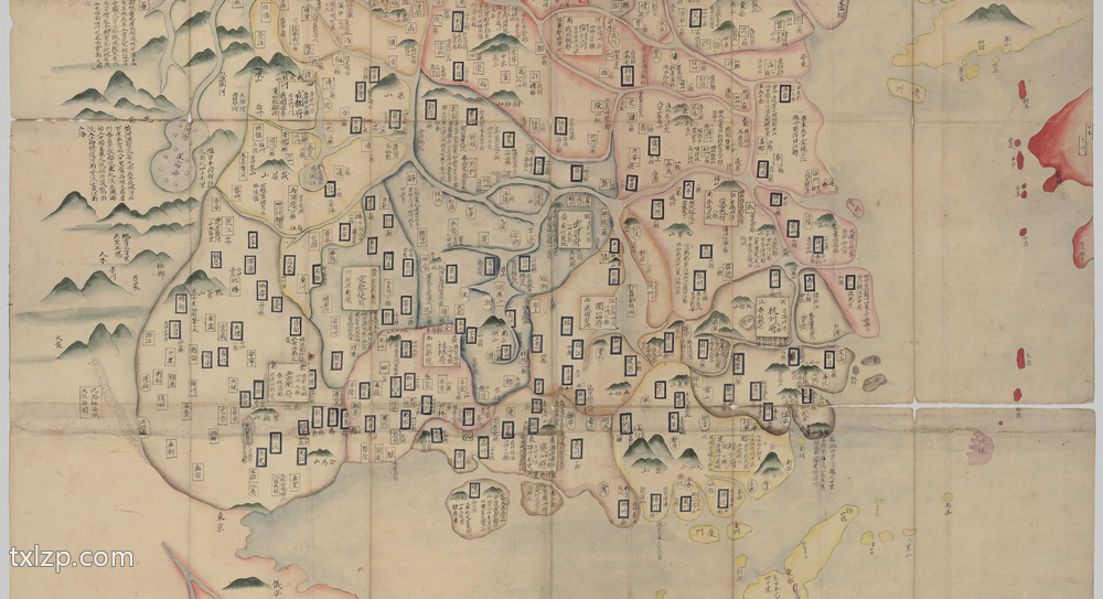 《大明全图》大明一统天下图预览图2