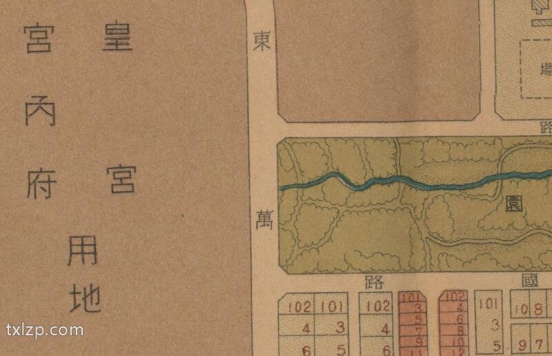 1935年《最新地番入新京市街地图》预览图2