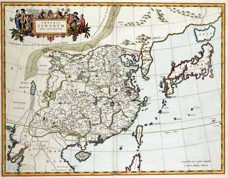 1655年卫匡国《中国新图志》预览图