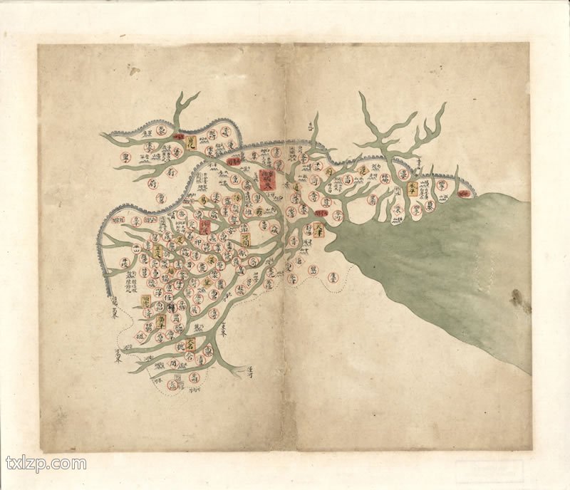 1754–1760年《大清分省舆图》预览图1