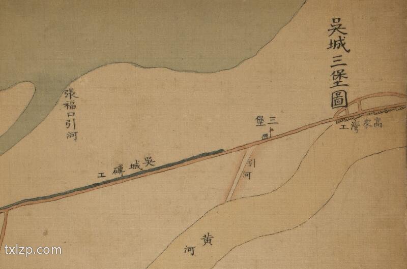 1777年《黄运湖河全图》预览图3