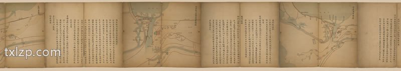1777年《黄运湖河全图》预览图2