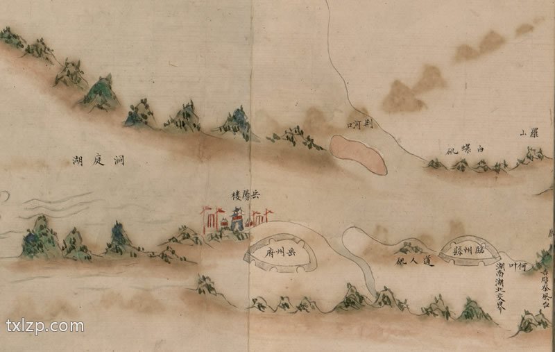 1884年《全漕运道图》预览图4