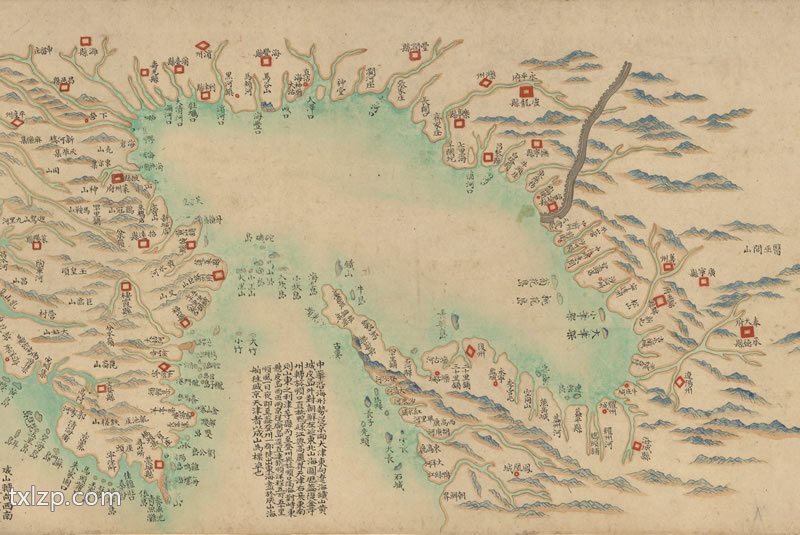 1787年《海疆洋界形势全图》预览图1