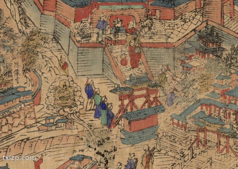 1846《五台山圣境全图》预览图3