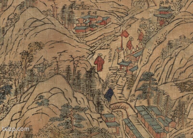 1846《五台山圣境全图》预览图2