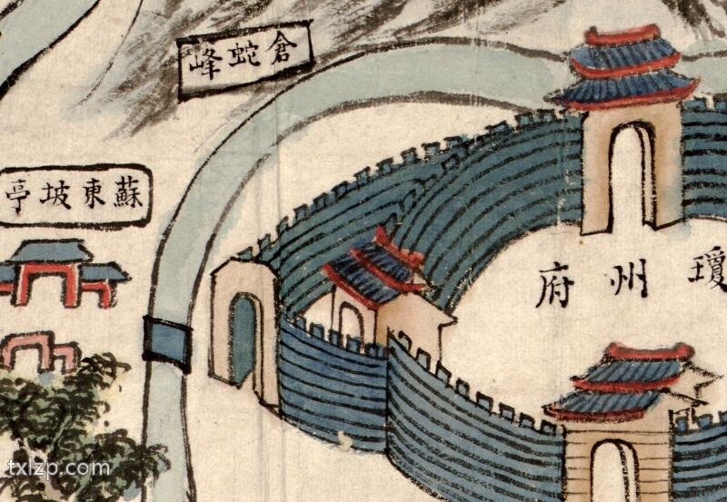 1836年《琼郡地舆全图》预览图3