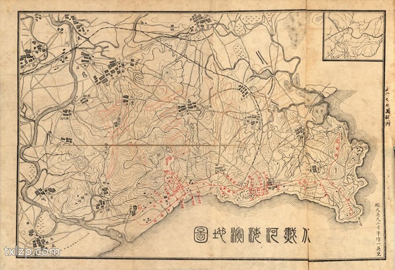1925年《北戴河海滨地图》预览图
