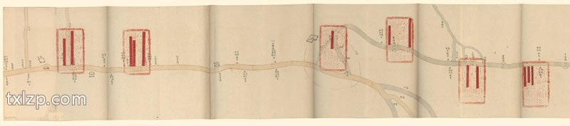 1876年运泇捕上下泉六厅光绪二年抢修工程咨估图预览图5