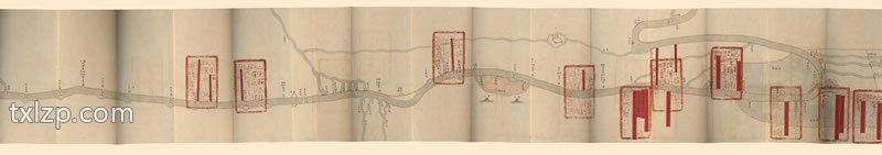 1883年运泇捕上下泉六厅 光绪九年抢修工程咨估图预览图4