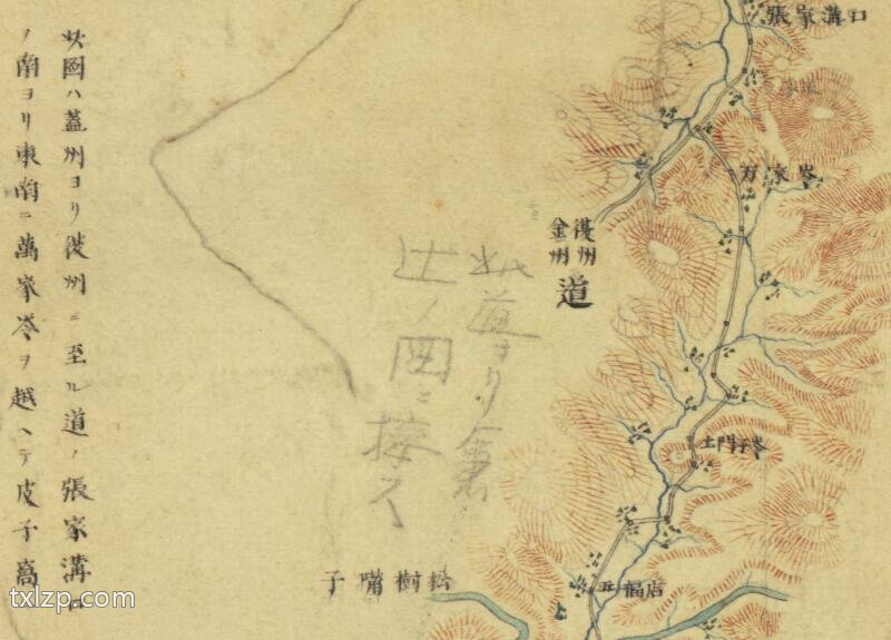 1884年《满洲南郭之图》预览图1