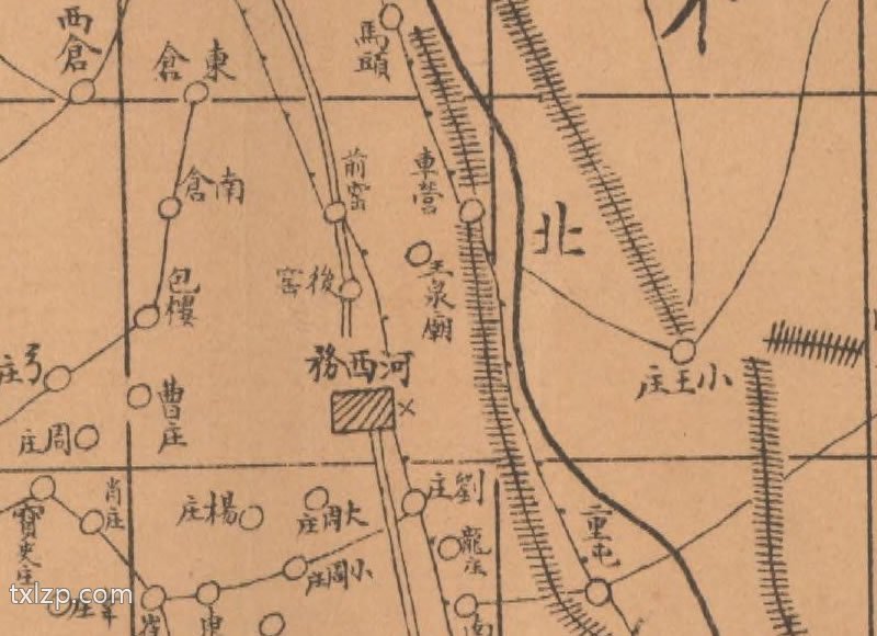 1923年《京兆地方各县图》预览图1