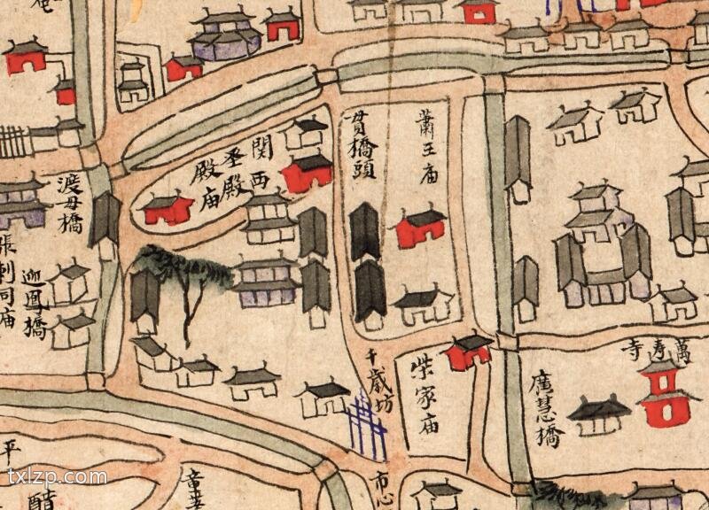 1846年《宁郡地舆图》宁波地图预览图3
