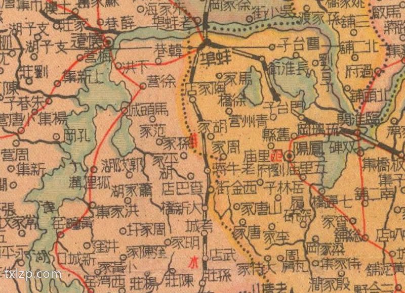 1946《安徽分县详图》预览图1