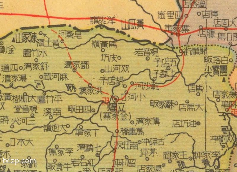 1946《安徽分县详图》预览图3