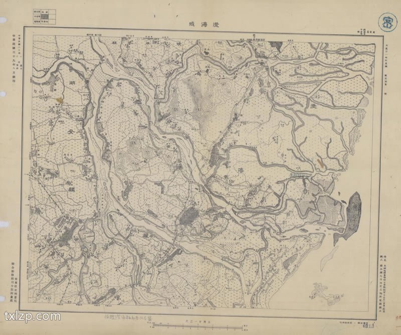 1931年《澄海县地图》预览图