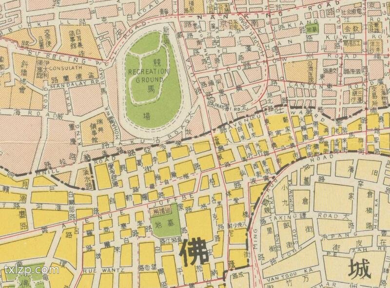 1939年《最新大上海地图》预览图1