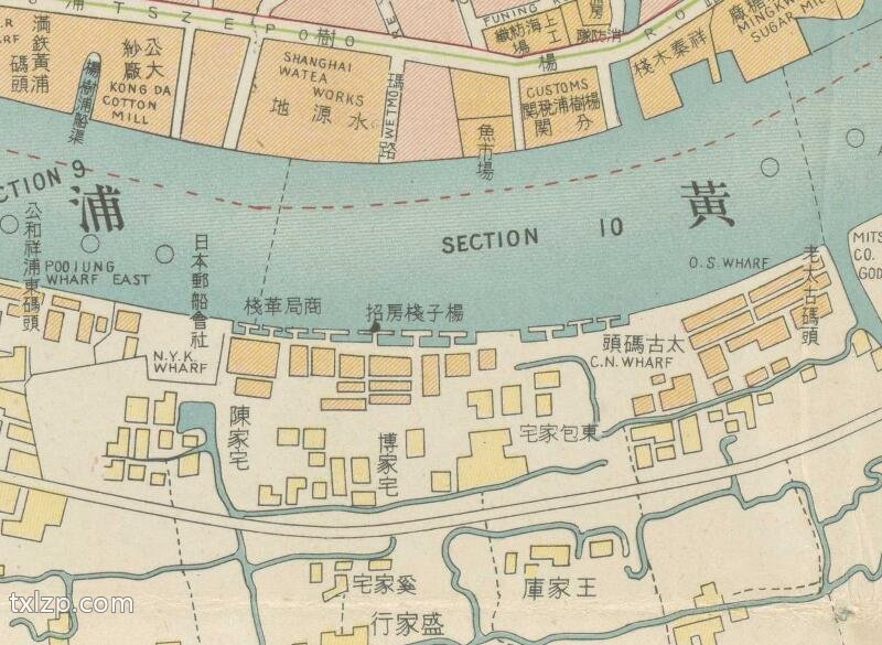 1939年《最新大上海地图》预览图2