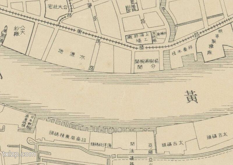 1937年《上海市街图》预览图1