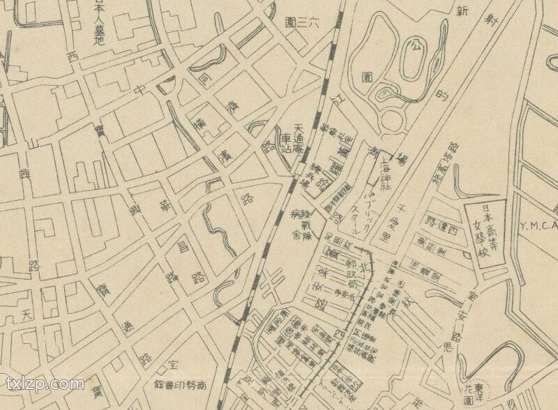 1937年《上海市街图》预览图3
