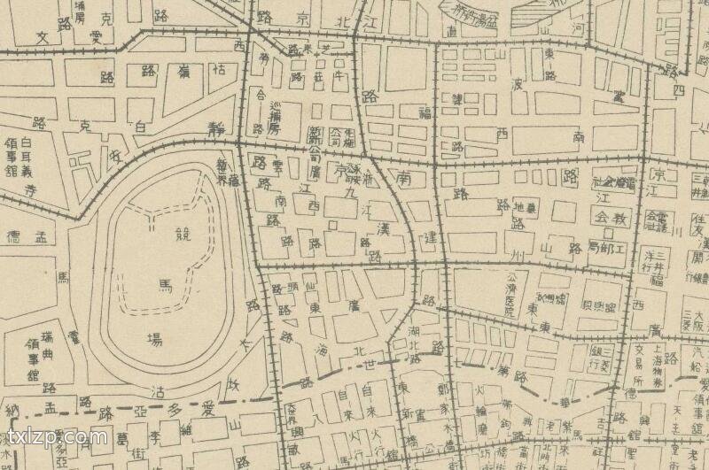 1937年《上海市街图》预览图2