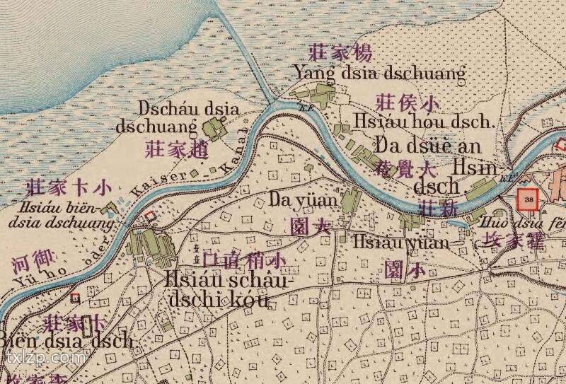 1905年天津地图（英汉双语）预览图3