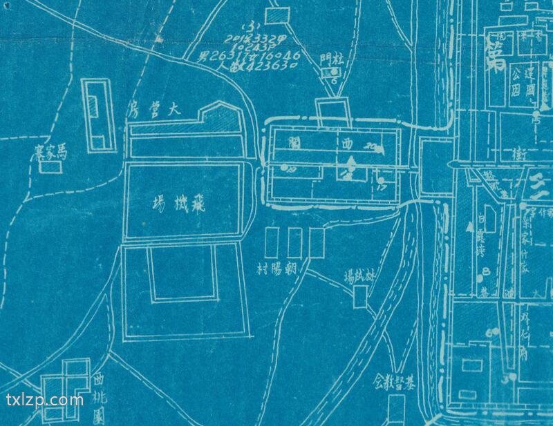 1948年《西安行政区域图》预览图4