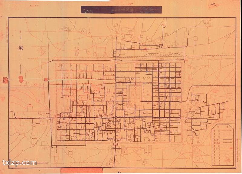 1946年《西安市城关图》预览图