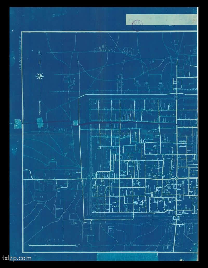 1946年《西安市城关图》预览图3