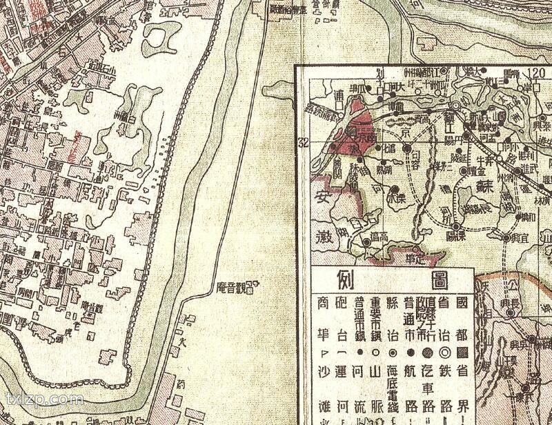 1933年《新测南京城市详图》预览图2