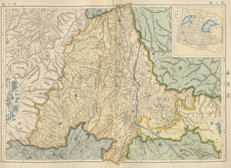 1917年《中国新舆图》陈镐基编预览图4