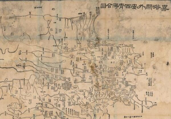 1864年《嘉峪关外安西青海合图》缩略图