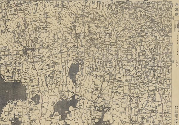 1945年苏州甪直镇地图缩略图