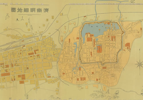 1939年《济南明细地图》缩略图